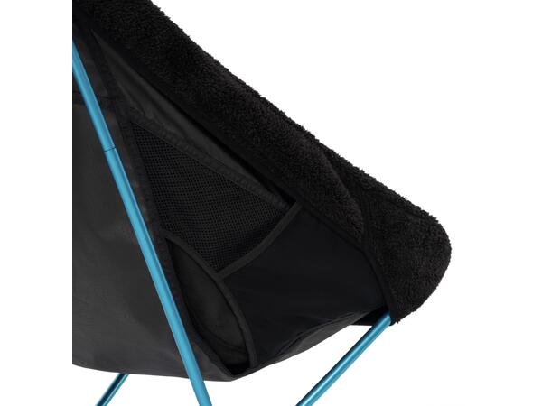 Fleece Seat Warmer for Chair One HB (re) Highback Black 