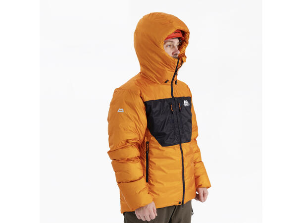 Kryos Mens Jacket Marmalade / Obsidian S 