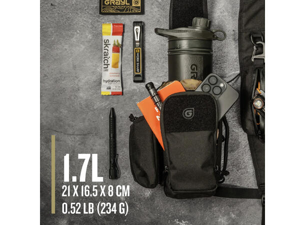 Transport Bottle Sling Covert Black 