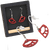Fuj Fuj Cam Earrings Red 