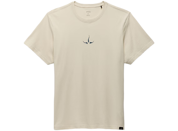 Heritage Logo SS Graphic Tee Beach Pebble M 