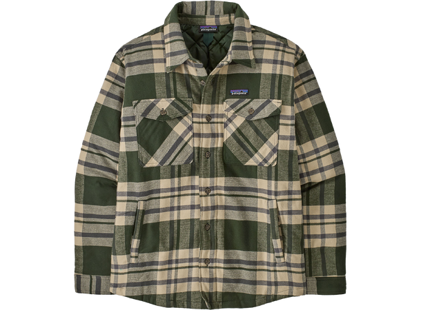 M's LW Insulated Fjord Flannel Shirt Ashore: Old Growth M 