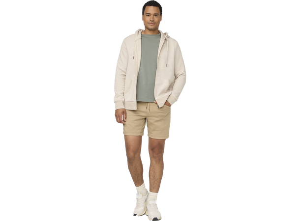No Sweat Essential Short Desert Khaki S 