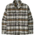 M's Fjord Flannel Shirt Blizzard: Salt Grey M 