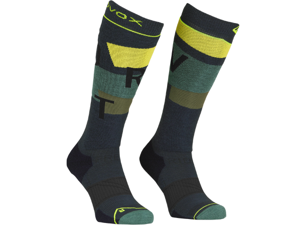 Freeride Long Socks Cozy M Black Steel 42-44 