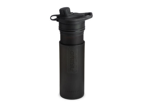 GeoPress® Purifier Bottle 710ml Covert Black 