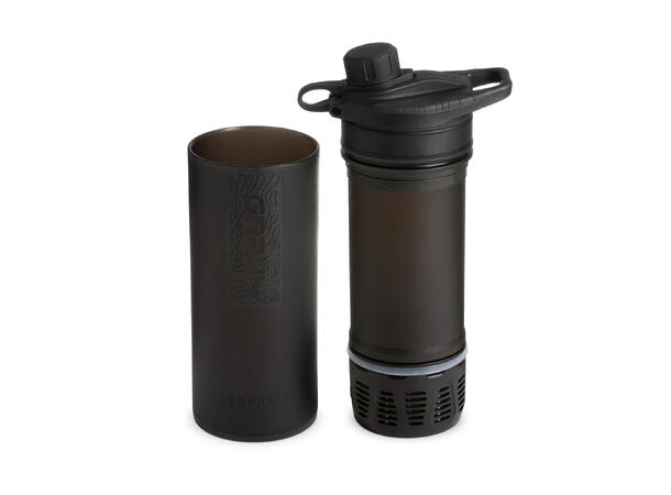 GeoPress® Purifier Bottle 710ml Covert Black 