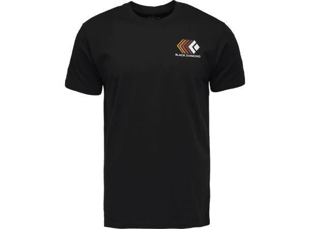 M Faded Ss Tee Black M 