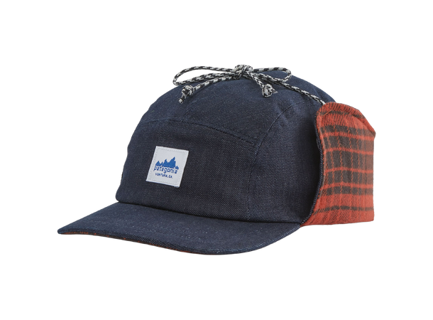 Range Earflap Cap Cascade: Burnished Red M 