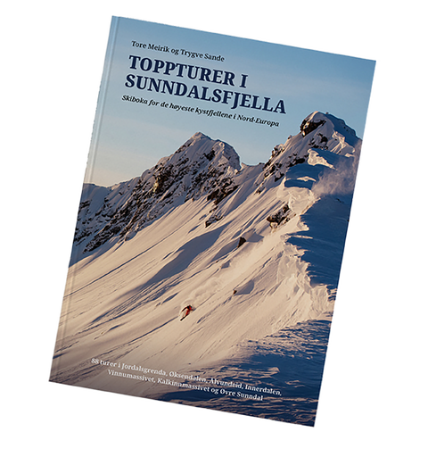 Toppturer i Sunndalsfjella Skiboka for de høyeste kystfjellene i No