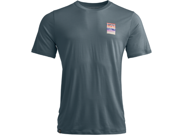 140 Cool Mtn Gradient Ts M Dark Arctic Grey XL 