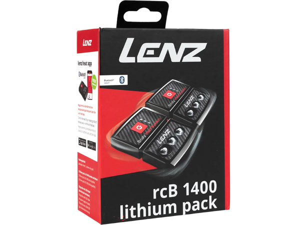 Lithium pack rcb 1400 Batteripakke til Heat Socks & Gloves 