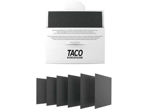 Crux TACO Sand Sticker Pack - 6-pack Soft 