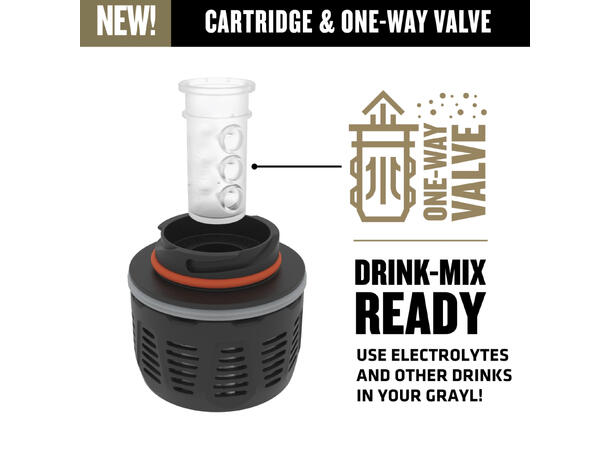 GeoPress® Ti Fil& P Bottle Plus Cook Lid 710ml Black Edition 