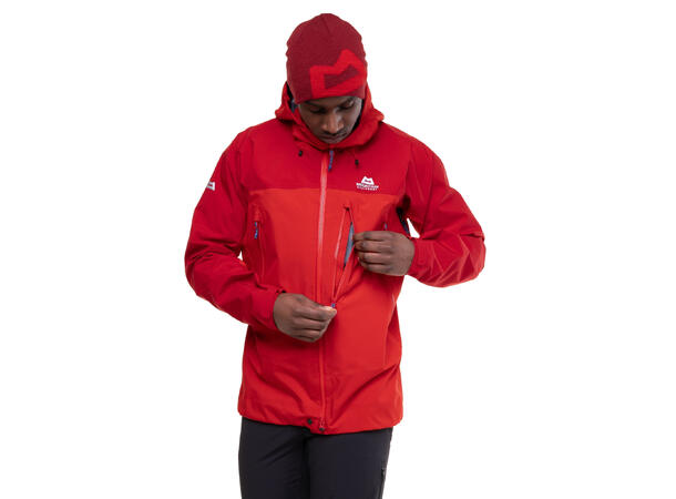 Lhotse Mens Jacket Chili/Crimson L 