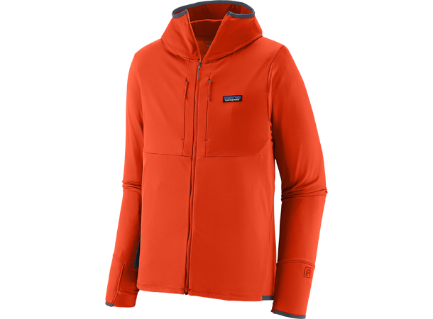 M's R1 Thermal Full-Zip Hoody Pollinator Orange S 