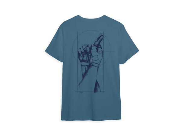 WB Da Vinci Hand Fist Cool Blue L 