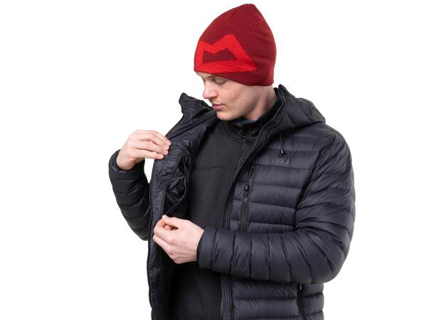 Earthrise Hooded Mens Jacket Black/Black S 