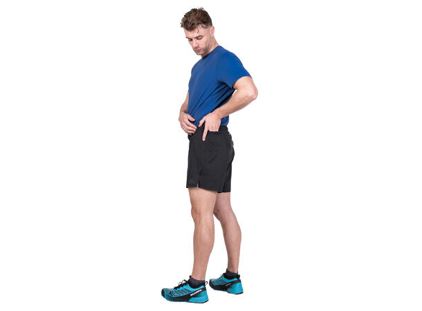 Agilix Mens Twin Short 5" Black XXL 
