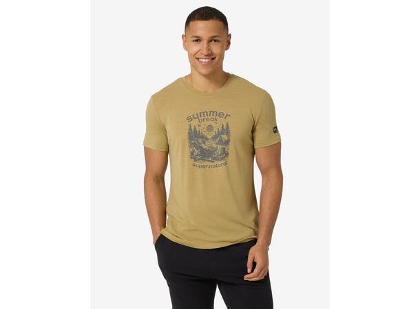 M Summer Break Tee Sahara/Cashmere Grey Melange L 