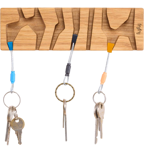 Fuj Fuj Keyholder Classic 2 Oak Wood