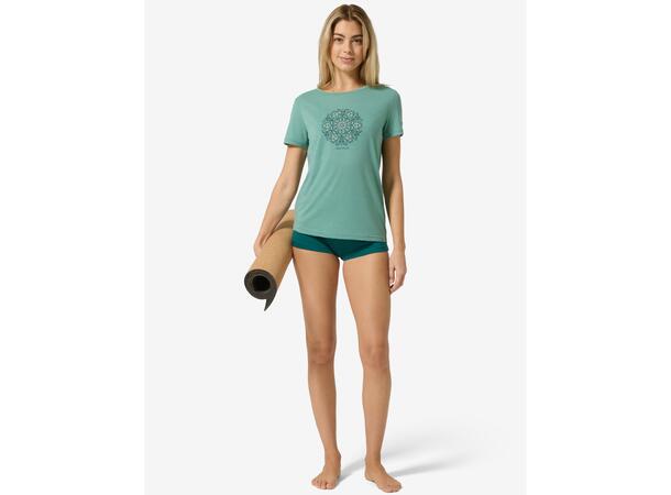 W Ornament Tee Lagoon Green/Pacific/Feather Grey S 