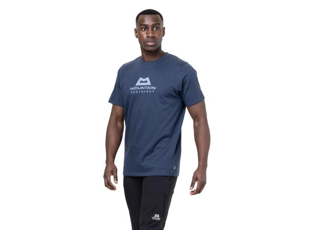 Emblem Mens Tee Denim Blue L 