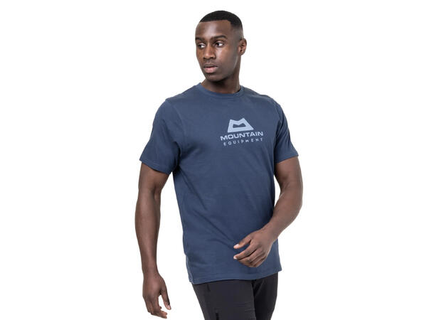Emblem Mens Tee Denim Blue L 