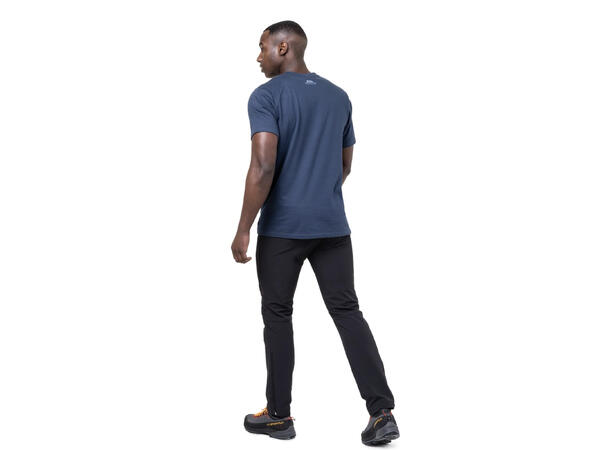 Emblem Mens Tee Denim Blue L 