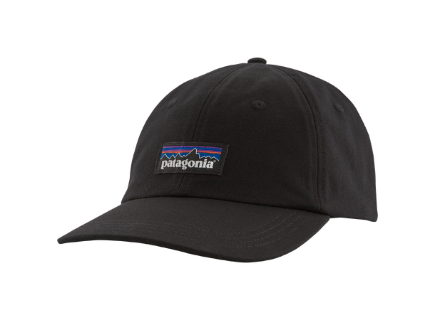 P-6 Label Trad Cap Black 