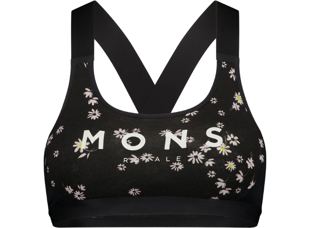 Stella Merino X-Back Bra Black Daisy L 