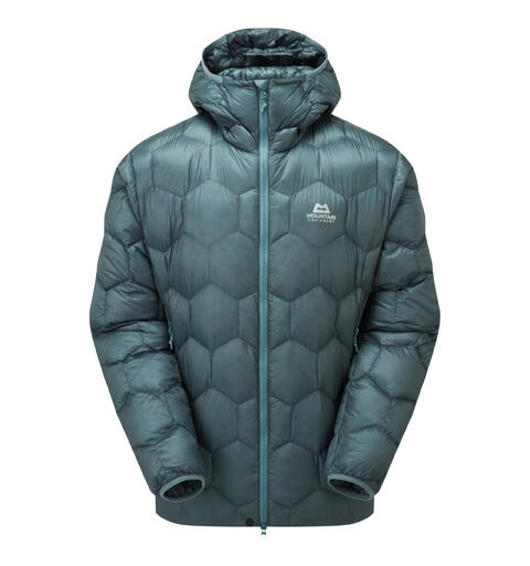 Xenith Hooded Mens Jacket - Goblin blue Ekstremt lett og pakkbar dunjakke
