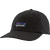 P-6 Label Trad Cap Black 