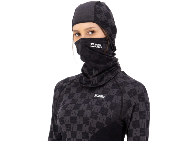Ascender Merino Seamless Balaclava Forged Iron/Black 