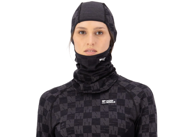 Ascender Merino Seamless Balaclava Forged Iron/Black 