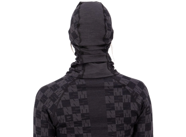 Ascender Merino Seamless Balaclava Forged Iron/Black 