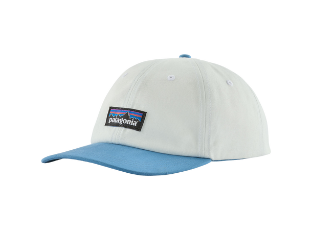 P-6 Label Trad Cap Birch White w/Shore Blue 