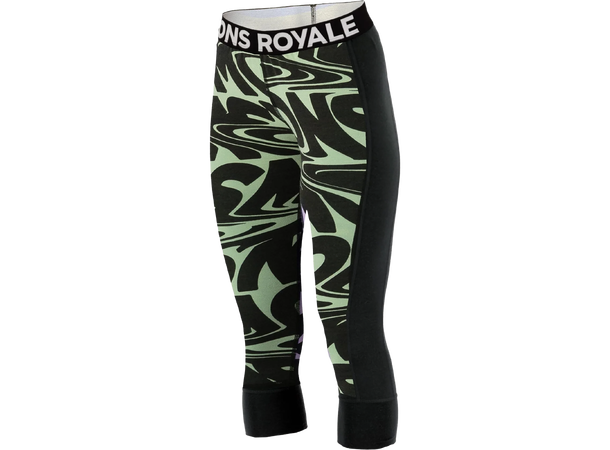 Cascade Merino Base Layer 3/4 Legging W Signal Lost Matcha M 