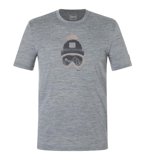 M Gogeanie Tee Kul t-skjorte i ullmiks