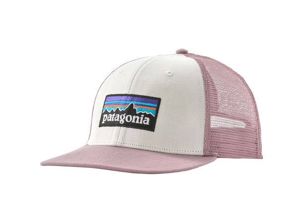 P-6 Logo Trucker Hat White w/Quiet Violet 
