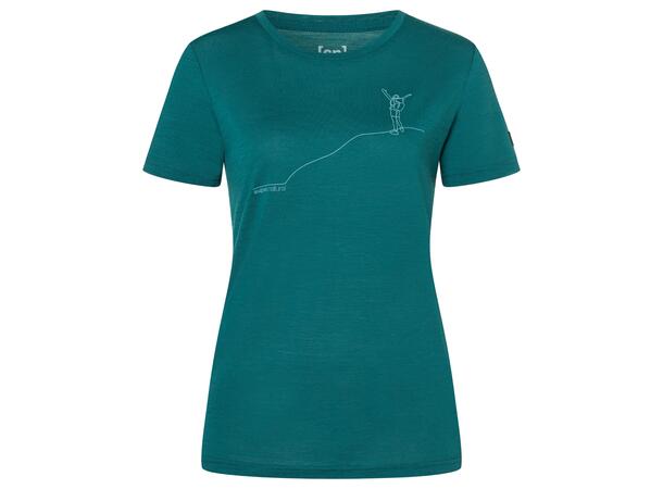 W Bergglück Tee Pacific/Lagoon Green L 