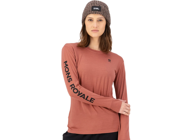 Yotei Merino Classic Long Sleeve W Canyon Rose L 