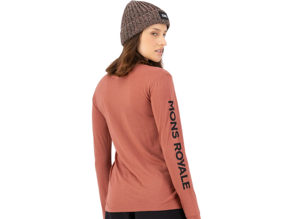 Yotei Merino Classic Long Sleeve W Canyon Rose L 