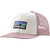 P-6 Logo Trucker Hat White w/Quiet Violet 