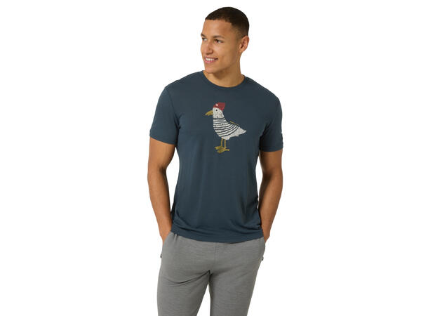 M Johnny Tee Blueberry/Various L 