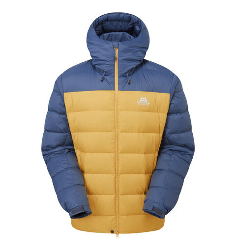 Senja Mens Jacket - Mustard/Dusk Super vinterisolasjon for fjell og tur