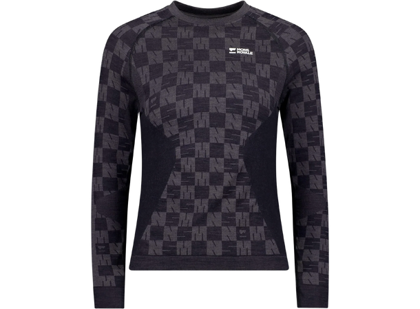 Ascender Merino Seamless Long Sleeve W Forged Iron/Black S 