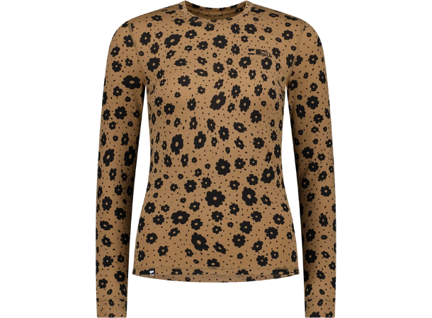 Cascade Merino Base Layer L/S W's Aoraki Lily Toffee S 