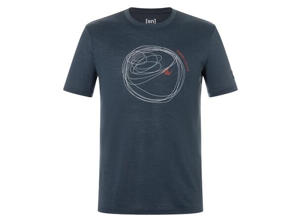 M Donut Tee Blueberry/Vapor Grey XL 
