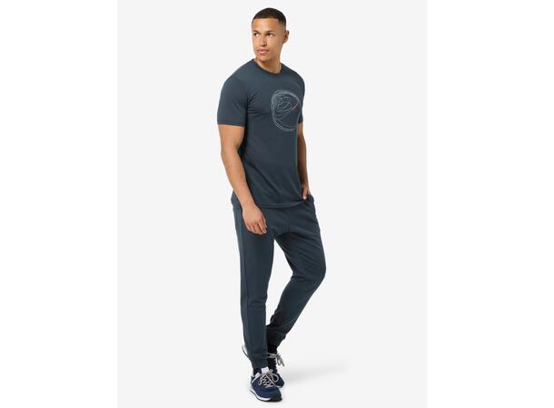 M Donut Tee Blueberry/Vapor Grey XL 